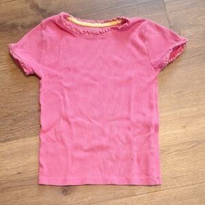 Boden Pink Short Sleeve Kids Tee